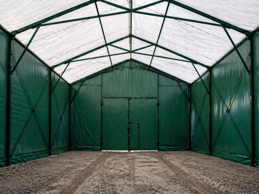 Ангар тентовый утепленный